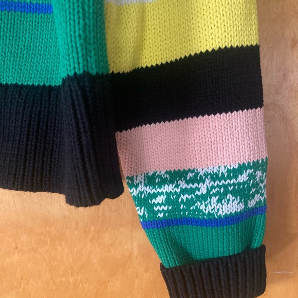 CAbi Multicolor Striped Crew Neck Sweater - Picture 5 of 10